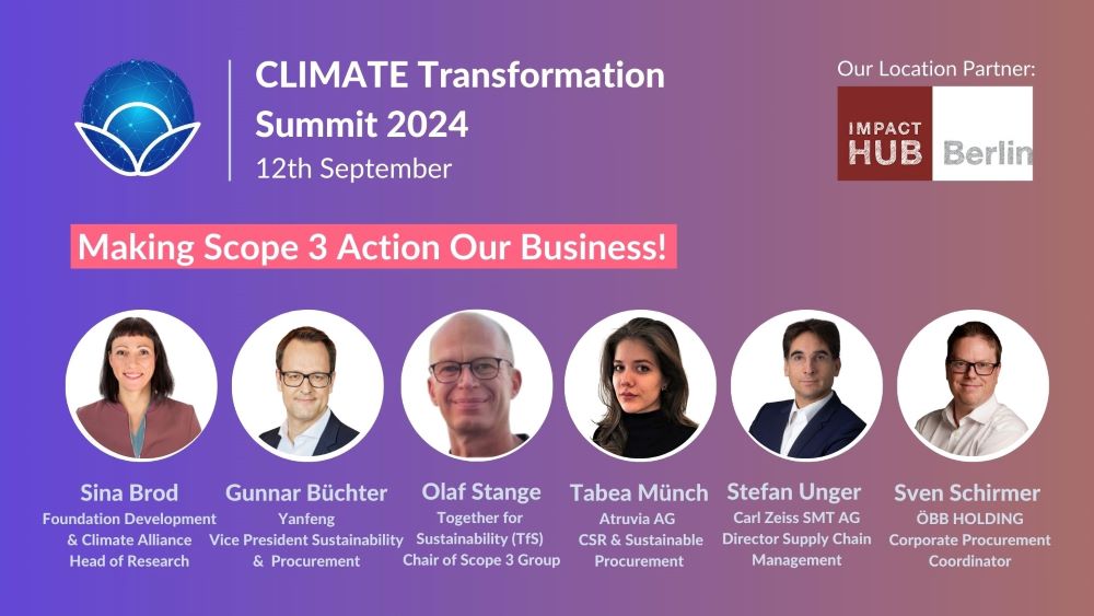 5. Climate Transformation Summit 2024