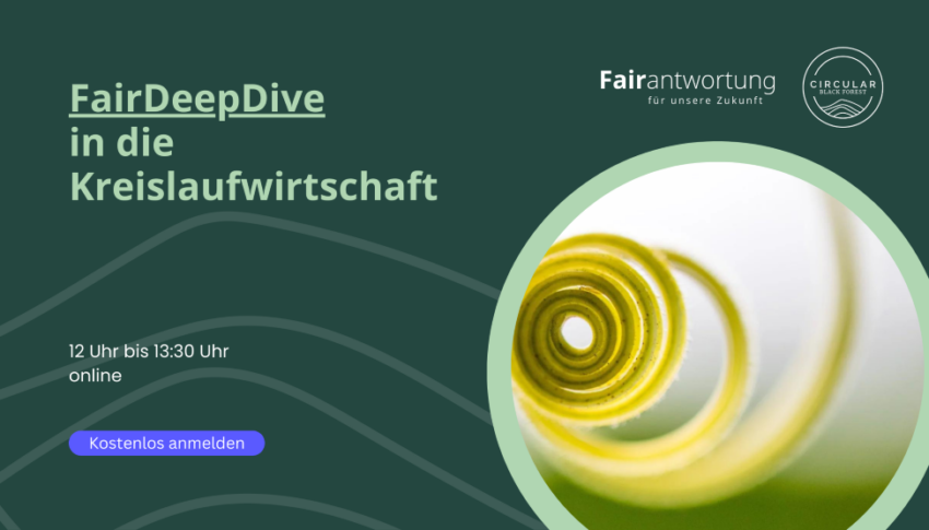 FairDeepDive mit Circular Black Forest
