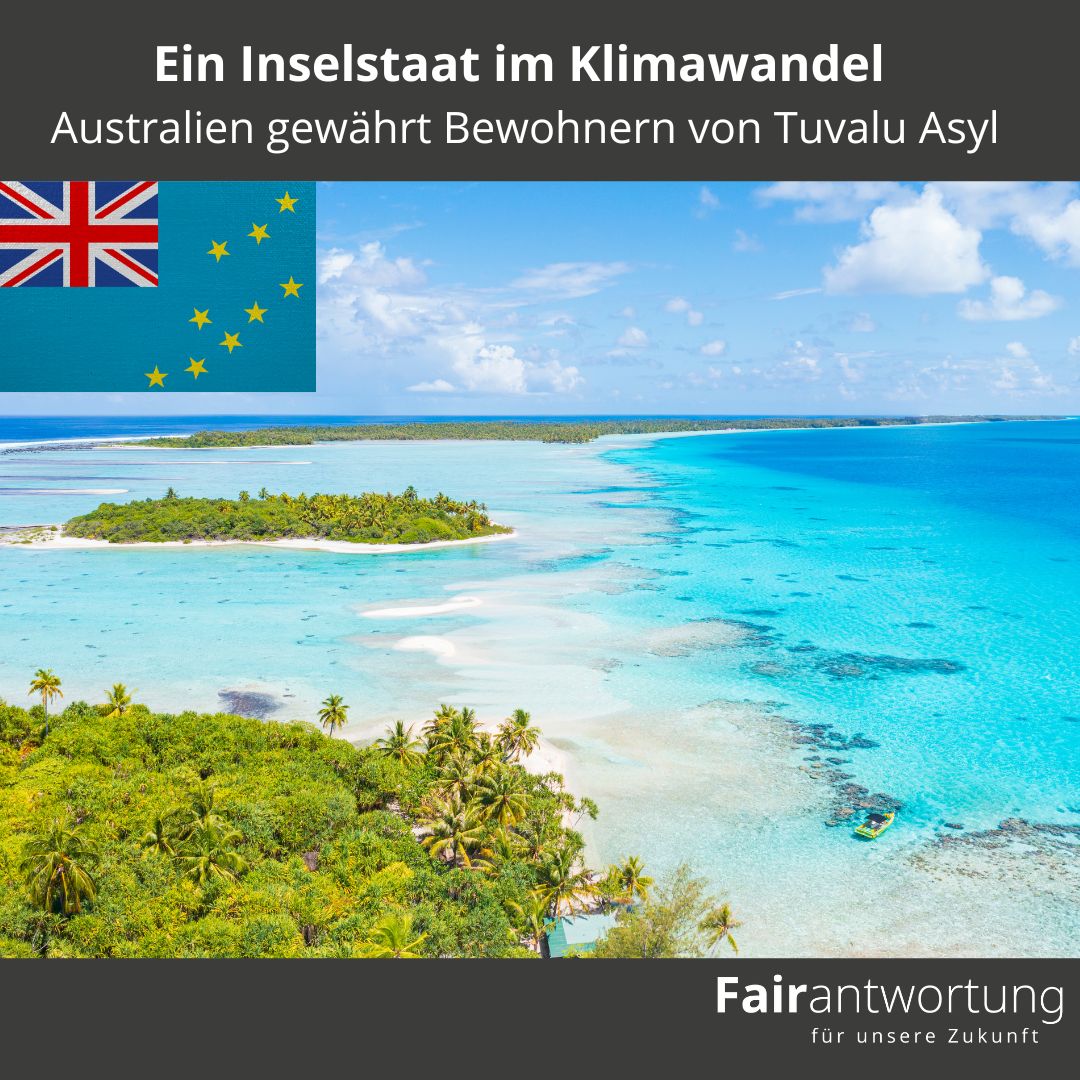Ein Inselstaat im Klimawandel - Australien gewährt Bewohnern von Tuvalu Asyl
